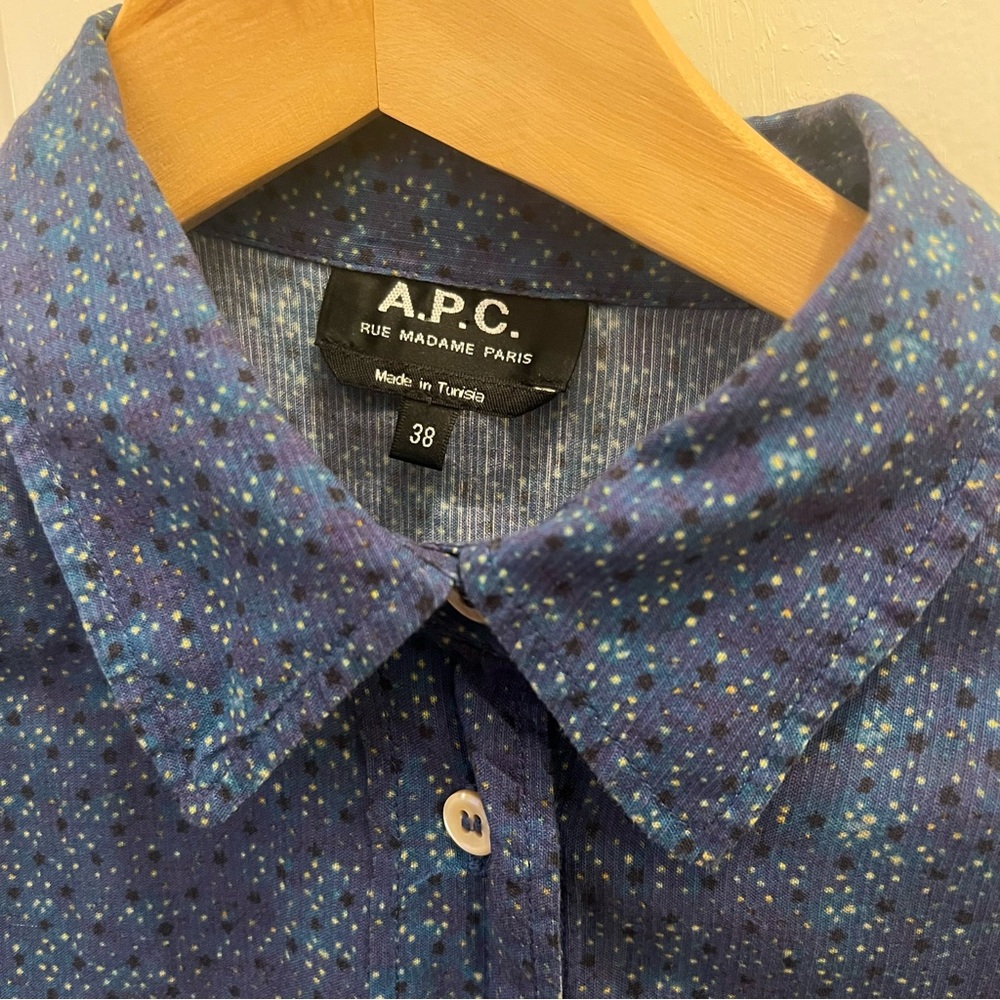 A.P.C. Button-Up Top - Picture 5 of 7